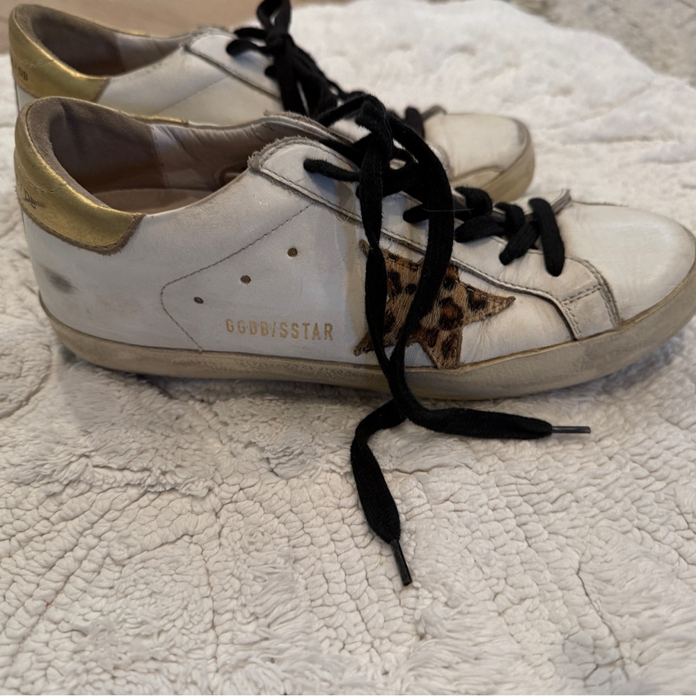 Golden goose leather calf hair - leopard - Picture 3 of 10